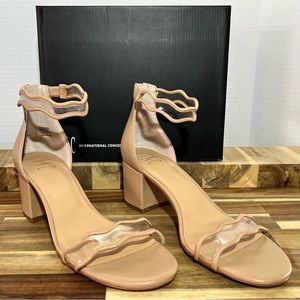 I-N-C International Concepts Women’s Hadwin Scallop Two-Piece Sandals, Size 11